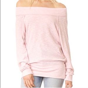 We The Free Palisades off the shoulder sweater